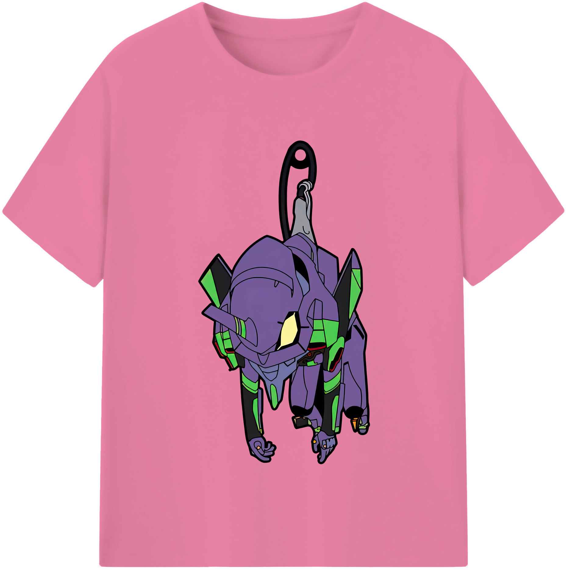 （画像用） EVA 新世紀エヴァンゲリオン 綿100％半袖Tシャツ（フロントプリント）